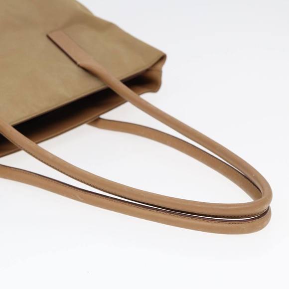 PRADA Tote Bag Nylon Beige Auth bs16845 - Picture 7 of 16